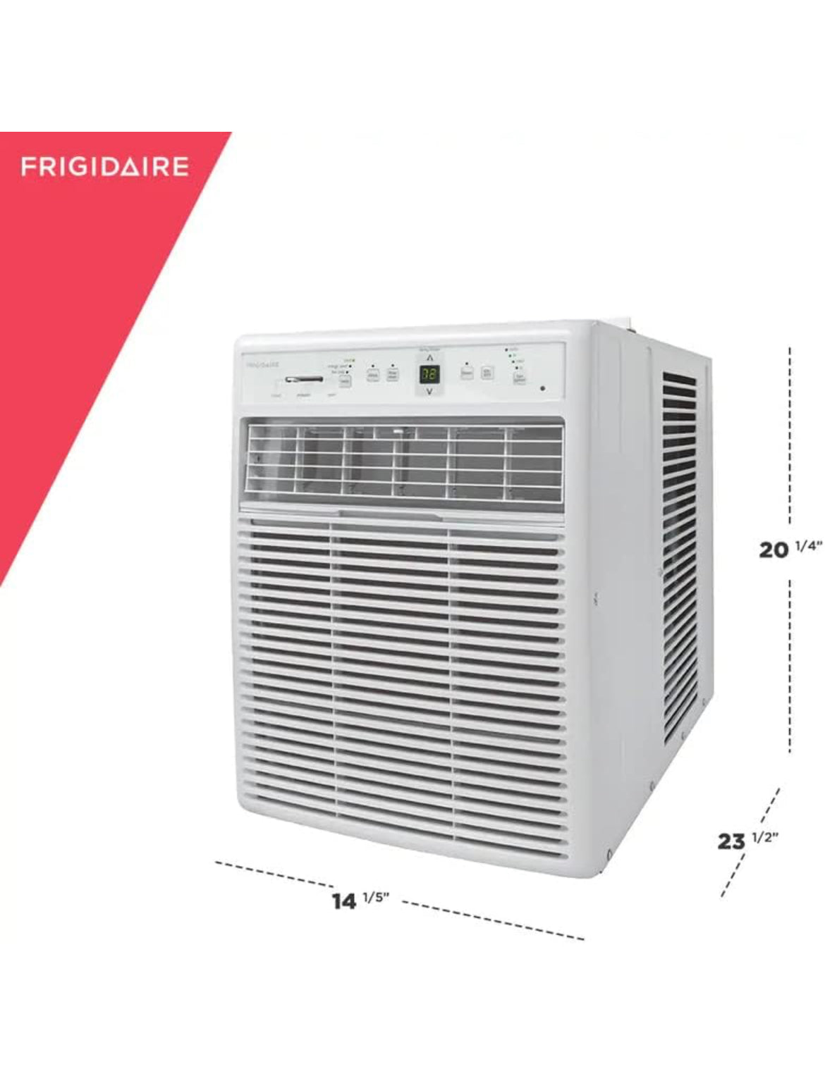 Frigidaire FHSC082WB1 Window Air Conditioner, 8,000 BTU, White New