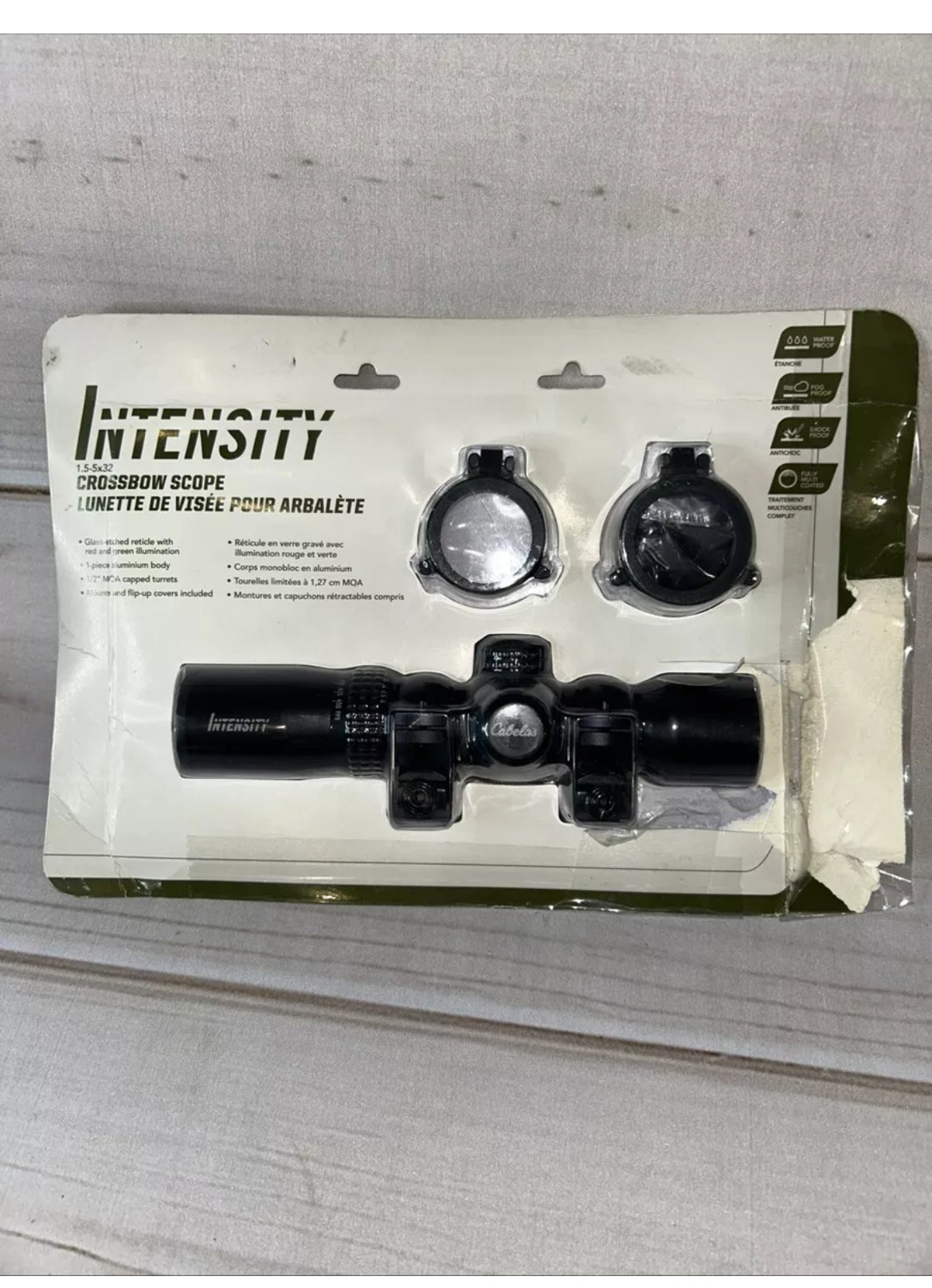 Cabela’s intensity 1.5-5x32 Crossbow Scope