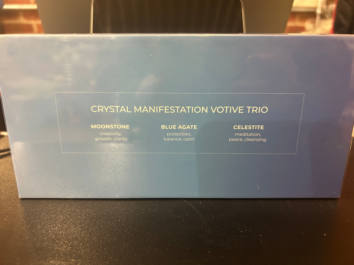 Future CEO Manifestation Trio Candle Crystals set