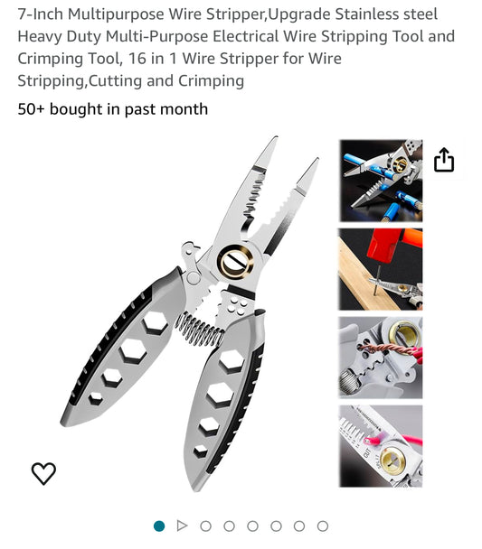 Multi purpose Wire stripper